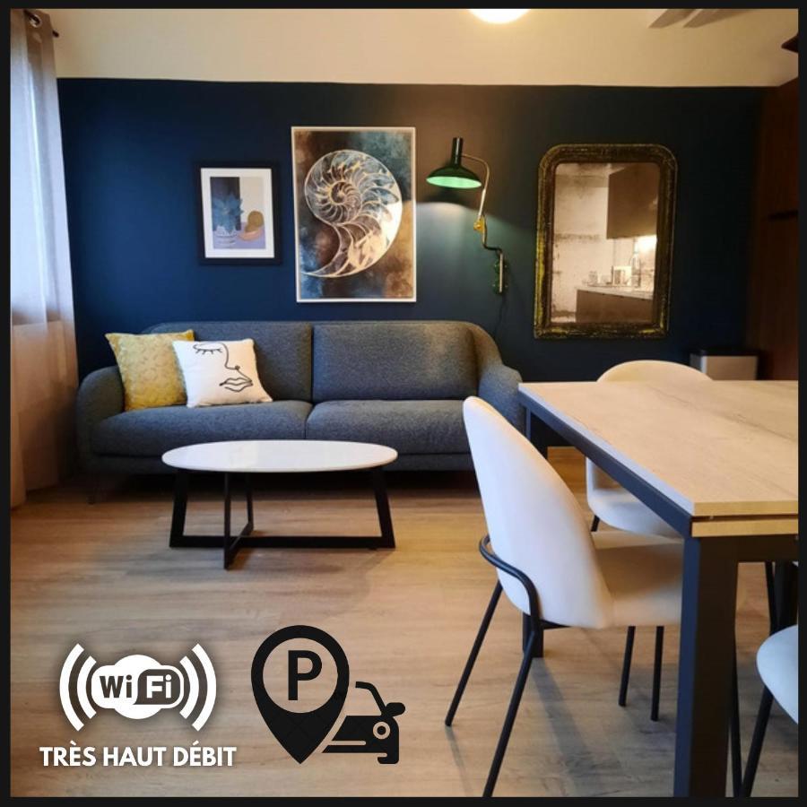 Apartamento Le Blue Moon - 50M Centre Historique - Parking Privatif Sarlat Exterior foto